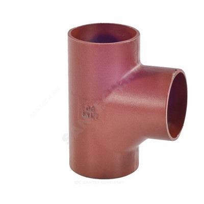 Тройник чугун SML Ду 70х70х88гр б/растр