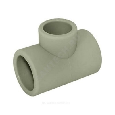 Тройник PP-R переходной серый внутренняя пайка Дн 40х32х40 RTP (РосТурПласт) 11015