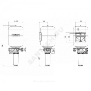 Комплект автоматизации на баке КРАБ 24 24 л для насоса Джилекс 9029