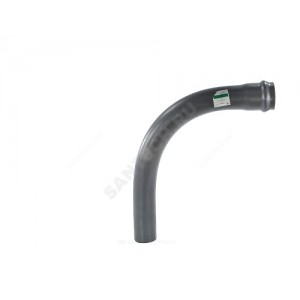 Отвод НПВХ серый SDR26 Дн 225х90гр Ру10 раструбный напорный в/к Хемкор 2181061