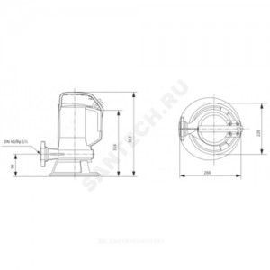 Насос дренажный MTC 40 F 16.15/7-A/1-230-50 Wilo 2081260