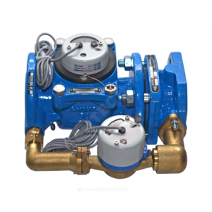 Счётчик х/в комбинированный (крыльчатый и турбинный) Ду 65/20 Ру16 50С L=300мм фл импульсный IP54 ВСХНКд Тепловодомер