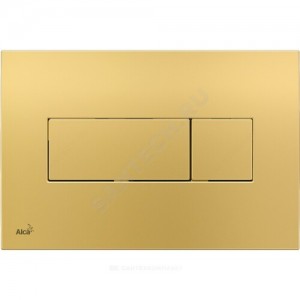 Кнопка для инсталляции золото Alca Plast M375