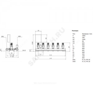 Установка повышения давления COR-3 HELIX V 418/SKw-EB-R Wilo 2450350