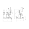 Установка повышения давления Hydro Multi-S 3 CR3-15 1x230 Grundfos 95922938