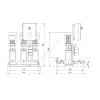 Установка повышения давления Hydro Multi-S 3 CR3-15 1x230 Grundfos 95922938