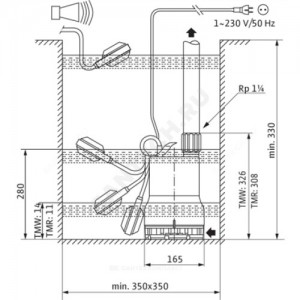 Насос дренажный TMW 32/11 Wilo 4048414