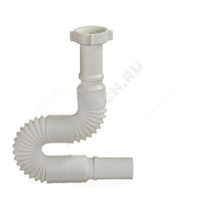 Гофра с гайкой 1 1/2"x32 L=320-650мм Орио АС-1017