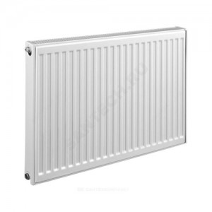 Радиатор стальной панельный Compact C тип 21 400х1000 Qну=1442 Вт бок/п RAL 9016 (белый) Heaton Plus