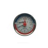 Термоманометр осевой Дк63 16 бар L=46мм с переходником на G1/2" G1/4" 160С ЭКОМЕРА