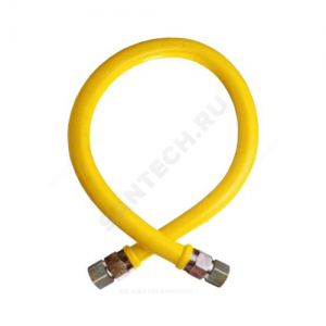 Подводка гибкая для газа ПВХ армированная 1/2" г-ш L=1,2 м Tuboflex