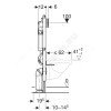 Инсталляция для подвесного унитаза Duofix UP320 без кнопки смыва Geberit 111.333.00.5