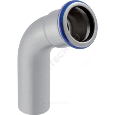 Отвод сталь нерж 60гр Дн 35 пресс/труба Mapress Geberit 36175