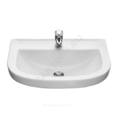 Умывальник подвесной PRO 56 белый Santeri 1.3115.5.S00.10B.0