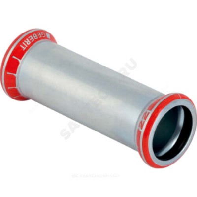 Муфта надвижная сталь углеродистая Дн 18 пресс Mapress Geberit 22103