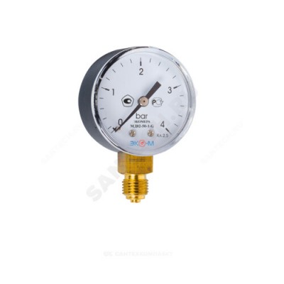 Манометр МД 02 радиальный Дк50мм 0-16 бар G1/4" ЭКОМЕРА