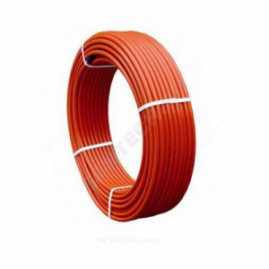Труба PE-RT красная Дн 16х2,0 бухта 100м VALFEX 10104116Р-0100