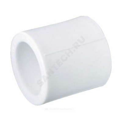 Муфта PP-R белая внутренняя пайка Дн 90 RTP (РосТурПласт) 21021