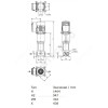 Насос многоступенчатый вертикальный HELIX VE 2203-1/16/E/KS PN16 3х400В/50 Гц Wilo 4198851