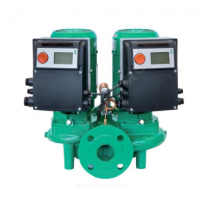 Насос ин-лайн с сухим ротором DP-E 40/130-2,2/2 PN10 сдвоенный 3х400В/50 Гц с датчиком перепада давления Wilo 2158943