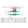 Кран PP-R шаровой белый НР Дн 25х3/4" Ру25 VALFEX 10144225