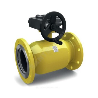 Кран шаровой сталь КШ.Ц.Ф.Р Ду 50 Ру40 фл с редуктором полнопроходной LD КШ.Ц.Ф.Р.050.040.П/П.02