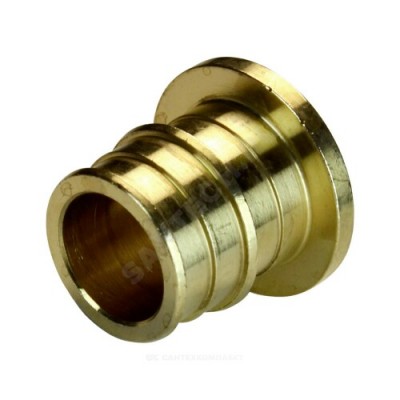 Заглушка для PE-X латунь Дн 16 РОС 4821477