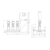 Установка повышения давления Hydro MPC-E 3 CRE5-5 Grundfos