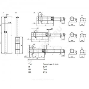 Насос скважинный TWU 4-0409-C с пусковой коробкой 1х230В/50 Гц Wilo 2786614