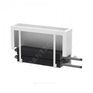 Конвектор настенный концевой Универсал ТБ-С КСК 20 (средней глубины) 0.7кВт двухтр с т/клапаном (пр) Danfoss 013G1810 бок/п НР 3/4" прав ТЗПО