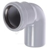 Отвод PP-H серый Дн 32х87гр б/нап в/к RTP (РосТурПласт) 23843