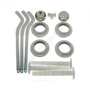 Комплект монтажный 3/4" для алюминиевых и биметаллических радиаторов 13 предметов с 3-мя кронштейнами (в блистере)