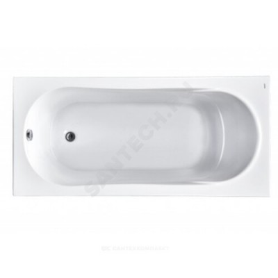 Ванна акриловая Касабланка XL 170х80 без ножек Santek 1.WH30.2.441