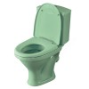 Унитаз-компакт Вест салатовый нижний подвод косой выпуск 1/реж полипропилен Santeri