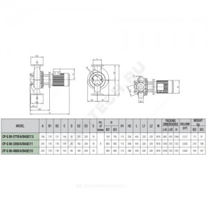 Насос ин-лайн с сухим ротором CP-G 80-4000/A/BAQE/15-IE3 DAB 1D5211GCV Насос ин-лайн с сухим ротором CP-G 80-4000/A/BAQE/15-IE3 DAB 1D5211GCV