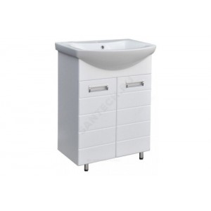 Тумба под умывальник Ладога Вега 50 белый DORATIZ 9912.495