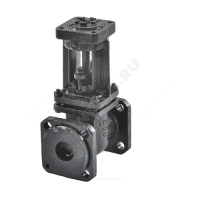 Задвижка чугун 30ч906бр Ду 300 Ру10 до +225 фл под эл/привод ЛМЗ