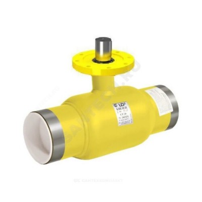 Кран шаровой сталь газ КШ.Ц.П.Э.GAS Ду 32 Ру40 п/привар под эл/привод LD КШ.Ц.П.Э.GAS.032.040.Н/П.02