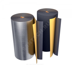 Рулон вспененный полиэтилен BLACK STAR DUCT 20/1,0-5 Тмакс=95°C самоклеящийся чёрный Energoflex EFXR2015BSDUC