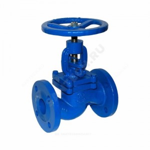 Клапан запорный чугун R3240 Ду 50 Ру16 Тмакс=184 оС фл с маховиком Tecofi R3240-0050