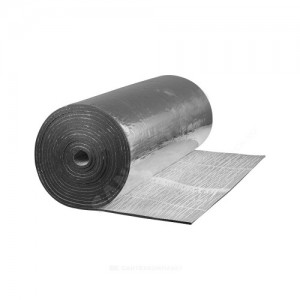 Рулон вспененный каучук ST AD 6/1,0-30 Тмакс=85°C черный самоклеящийся с покрытием ALU K-flex 80306000108