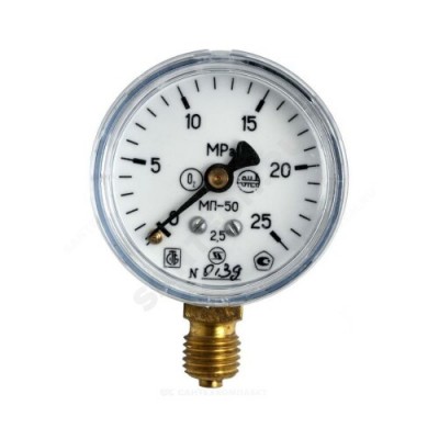 Манометр МП-50 радиальный Дк50мм 0-0,4 МПа G1/4" ЗАВОД ТЕПЛОТЕХНИЧЕСКИХ ПРИБОРОВ