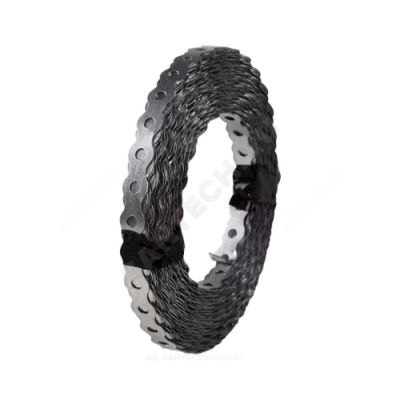 Лента бандажная стальная ЛС-2 19х0,9х30 перфорированная ("волнистая") ROCKWOOL 218962