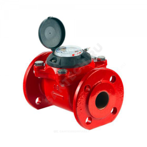 Счётчик г/в турбинный Ду 100 Ру16 150С L=250мм фл ВСГН Тепловодомер