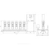 Установка повышения давления Hydro MPC-S 6 CR90-4-2 Grundfos 95044945