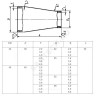 Переход сталь концентрический Дн 76х3,5-38х2,5 (Ду 65х32) бесшовный ГОСТ 17378-2001 РБ