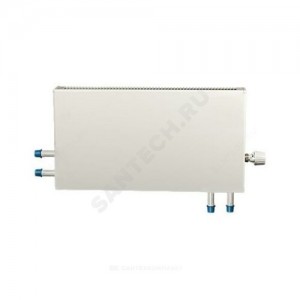 Конвектор настенный проходной "Универсал С" МКСК 15 П (А08) (средней глубины) 2.941кВт двухтр с т/клапаном (угл) Danfoss 013G4203 ниж/п резьба прав Сантехпром 6900818