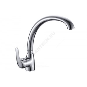 Смеситель для кухонной мойки серия Дача В-серия ручка сбоку одноручный Славен СЛ-ОД-В22