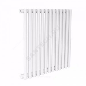Радиатор трубчатый Гармония А25 1-500 26 секций с нижней подводкой ВР G 1/2" RAL 9016 (Белый) КЗТО