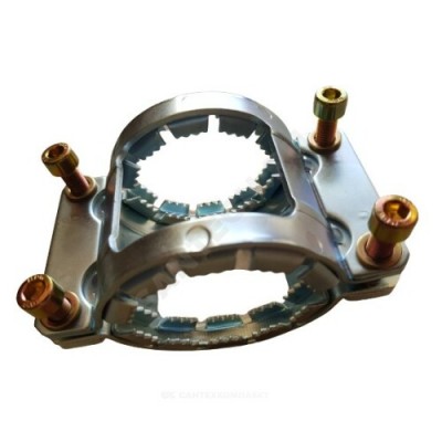 Хомут сталь SML Kombi Kralle Ду 70/75/80 усиливающий